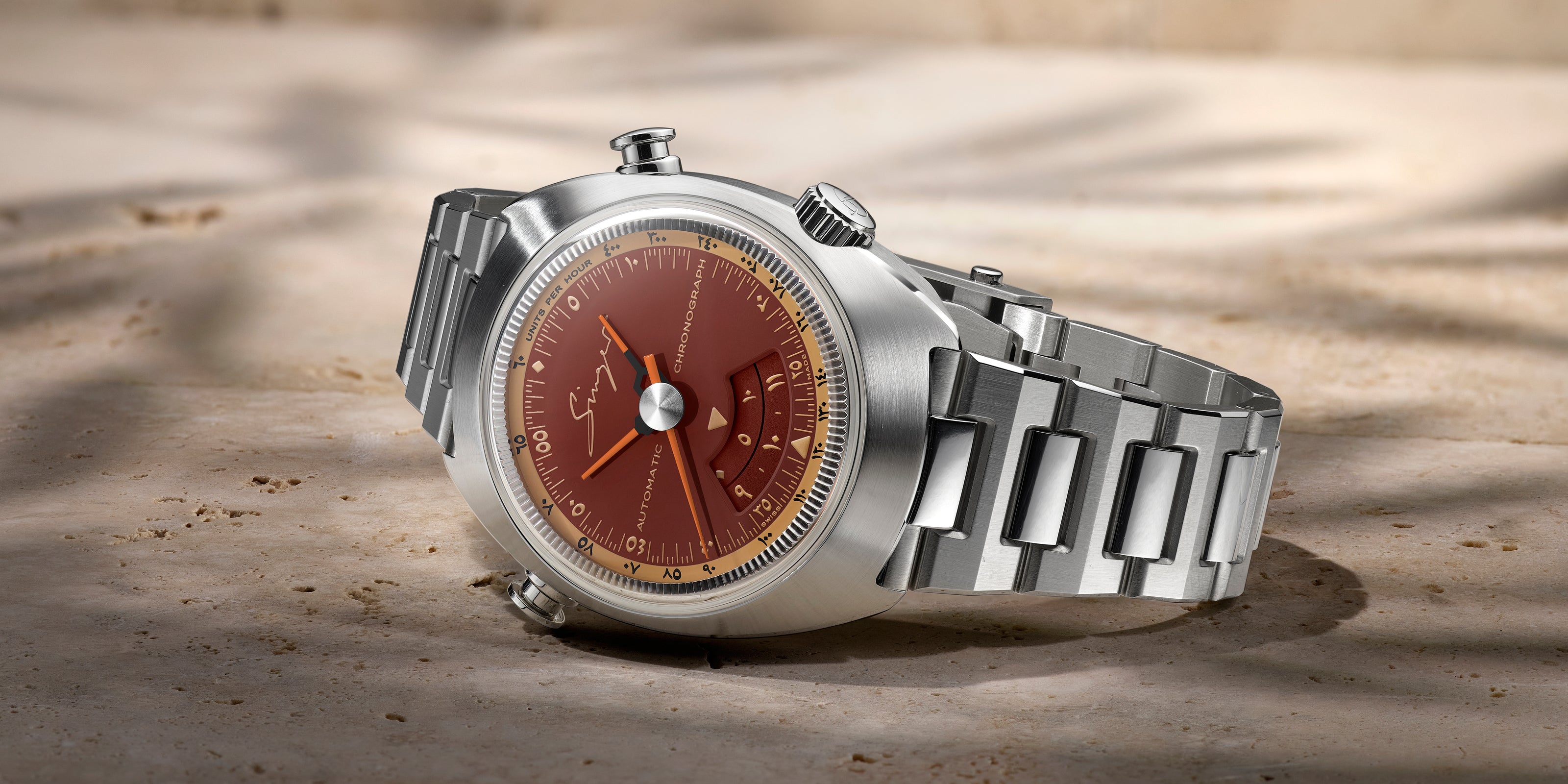 IN COLLABORATION WITH SINGER REIMAGINED, PERPÉTUEL PROUDLY PRESENTS THE 1969 CHRONOGRAPH PERPÉTUEL EDITION