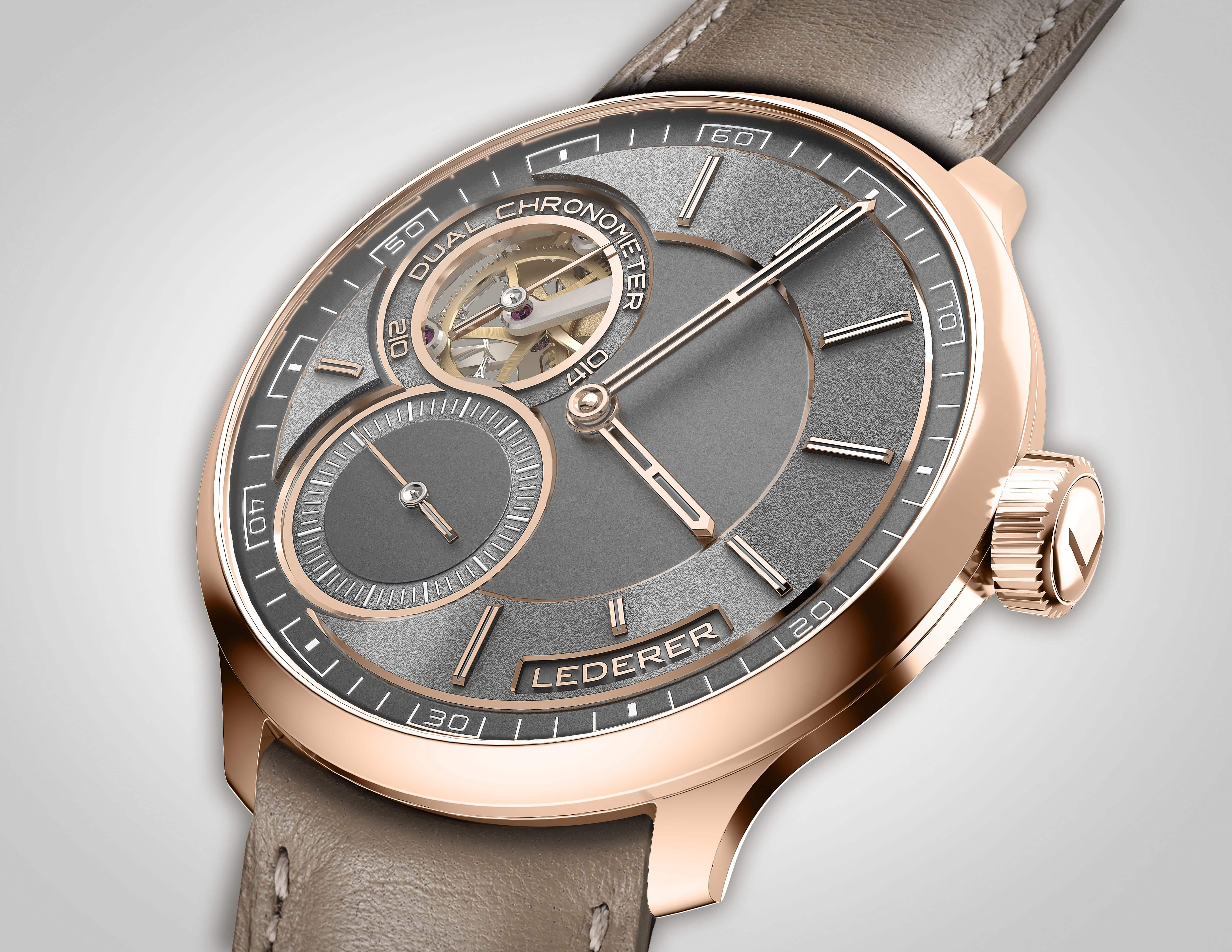 Lederer Unveils the Central Impulse Chronometer 39mm at Geneva Watch Week 2024